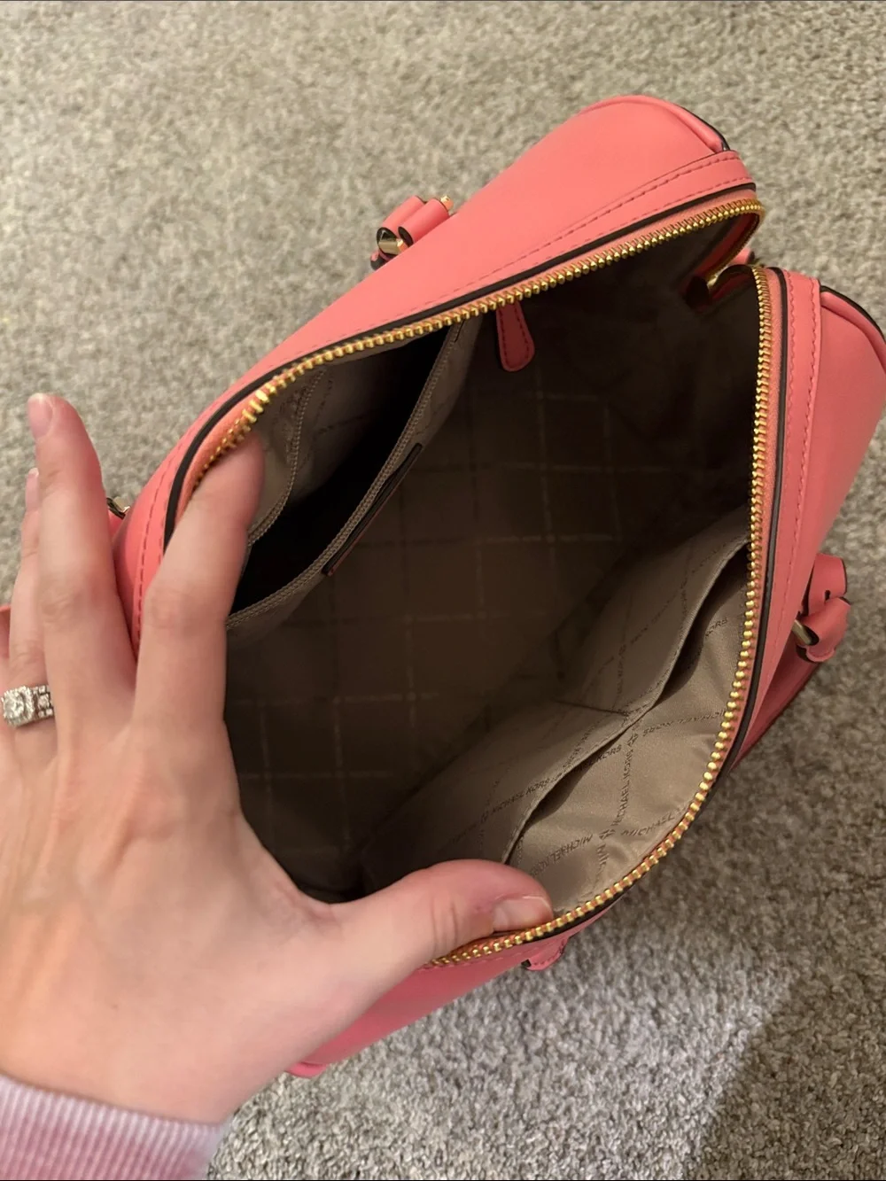 Michael Kors Jet Set Travel Medium Duffle Satchel